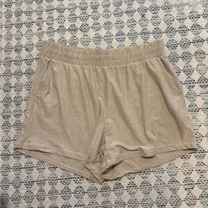 ATHLETIC WORKS  Buttercore Heathered beige size L (12-14) NWOT